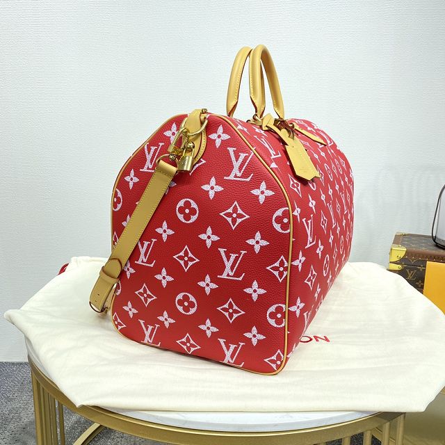 Louis vuitton original soft calfskin speedy P9 50 M46961 red