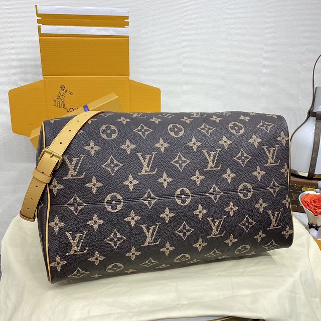 Louis vuitton original soft calfskin speedy P9 50 M46962 brown