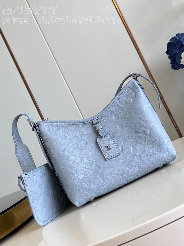 Louis vuitton original calfskin carryAll pm M46288 light blue