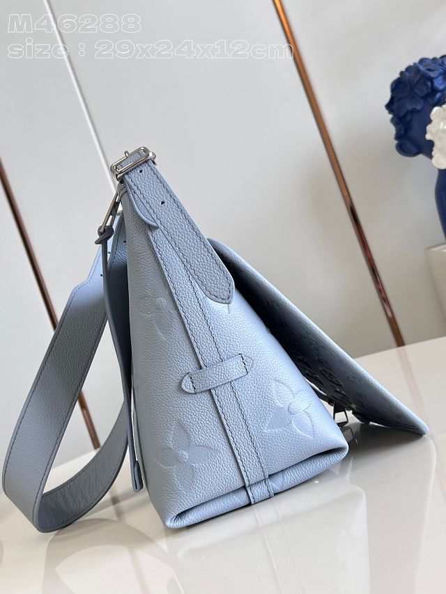 Louis vuitton original calfskin carryAll pm M46288 light blue