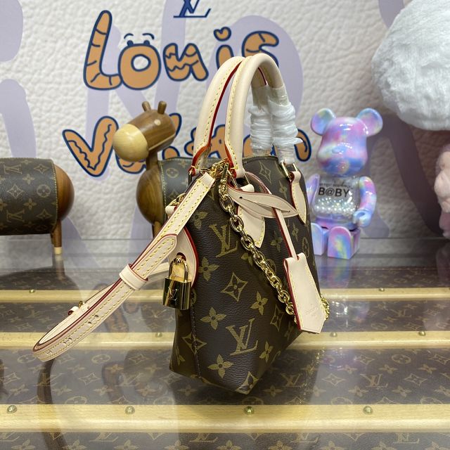 Louis vuitton original monogram canvas lockit BB M12019