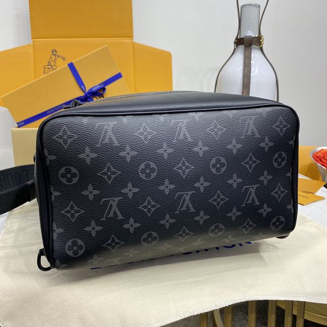 Louis vuitton original monogram eclipse maxi noe sling bag M46693