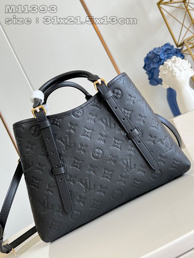 Louis vuitton original calfskin babylone tote pm handbag M11393 black