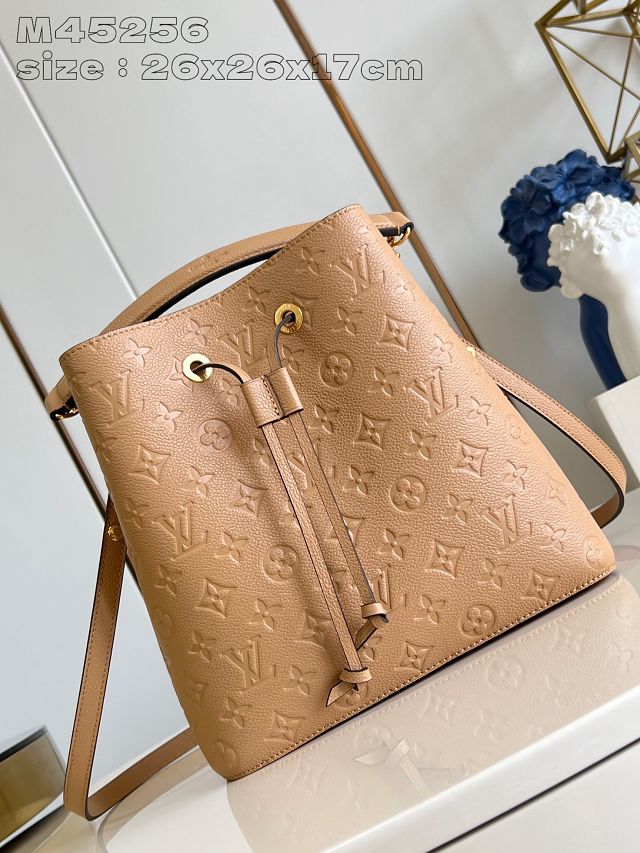 Louis vuitton original calfskin neonoe mm M45256 arizona beige