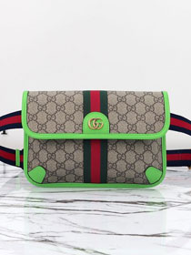 GG original canvas belt bag 752597 green