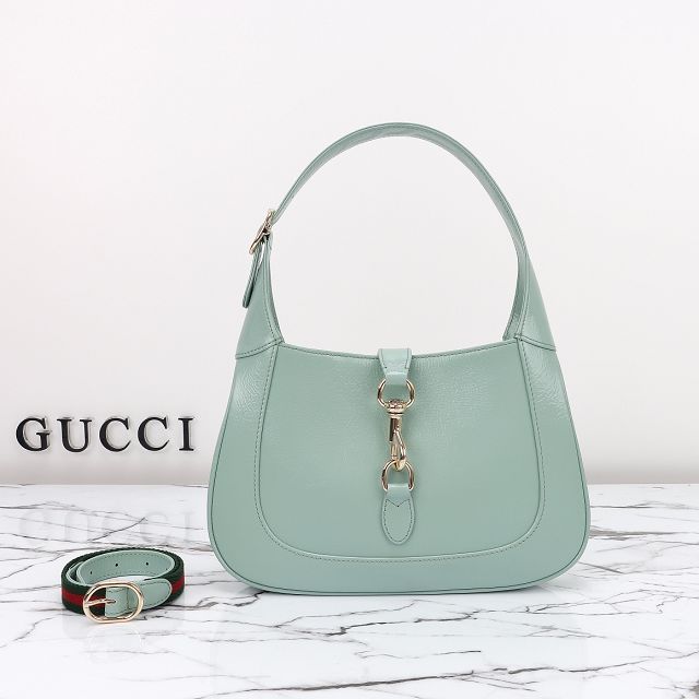 GG original calfskin jackie 1961 small shoulder bag 782849 green