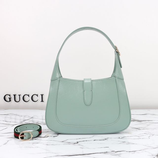 GG original calfskin jackie 1961 small shoulder bag 782849 green