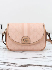 GG original canvas ophidia mini shoulder bag 772239 light pink