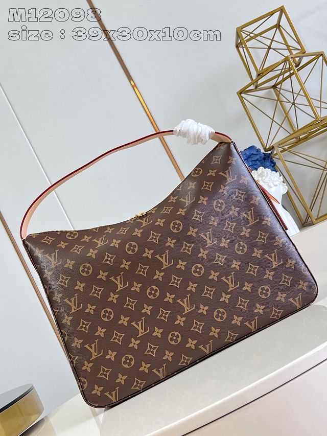 Louis vuitton original monogram canvas slouchy MM shoulder bag M12098