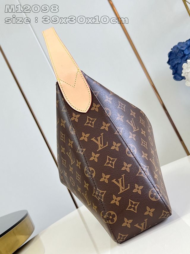 Louis vuitton original monogram canvas slouchy MM shoulder bag M12098