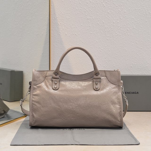 Balenciaga original lambskin le city medium bag 7977862 beige