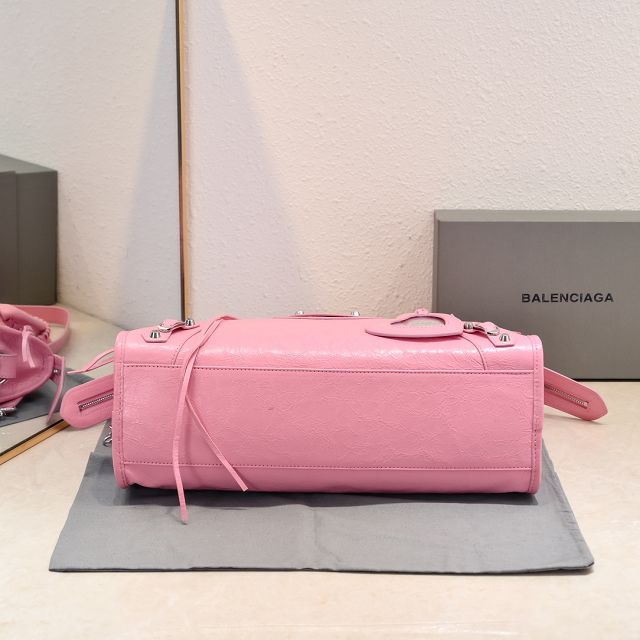 Balenciaga original lambskin le city medium bag 7977862 pink