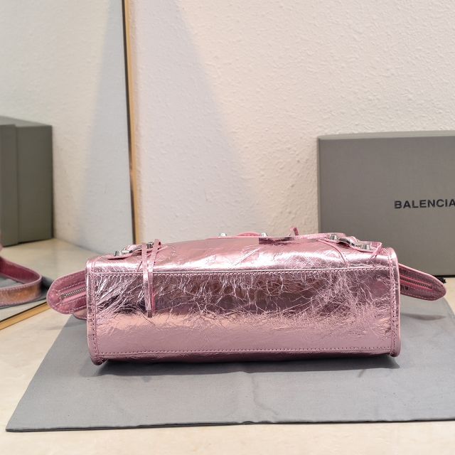 Balenciaga original lambskin le city small bag 8114422 pink