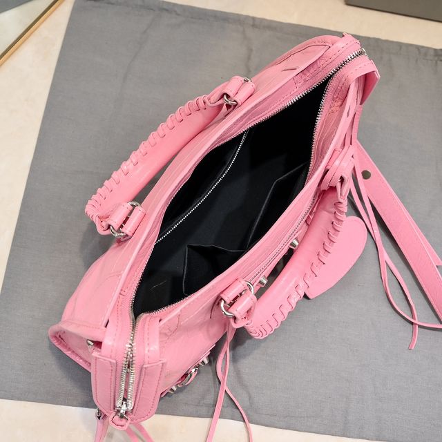 Balenciaga original lambskin le city small bag 8114422 pink