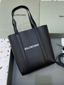 Balenciaga original calfskin everyday xxs tote bag 551815 black