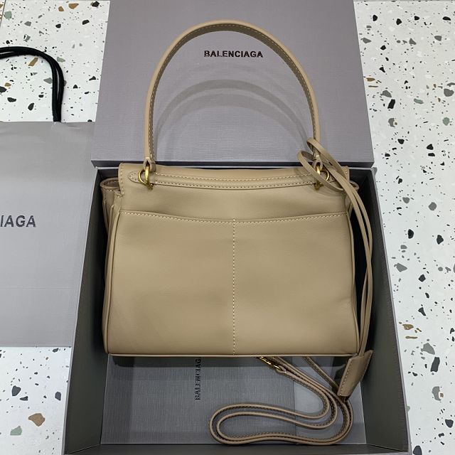 Balenciaga original calfskin rodeo small handbag 7897792 apricot