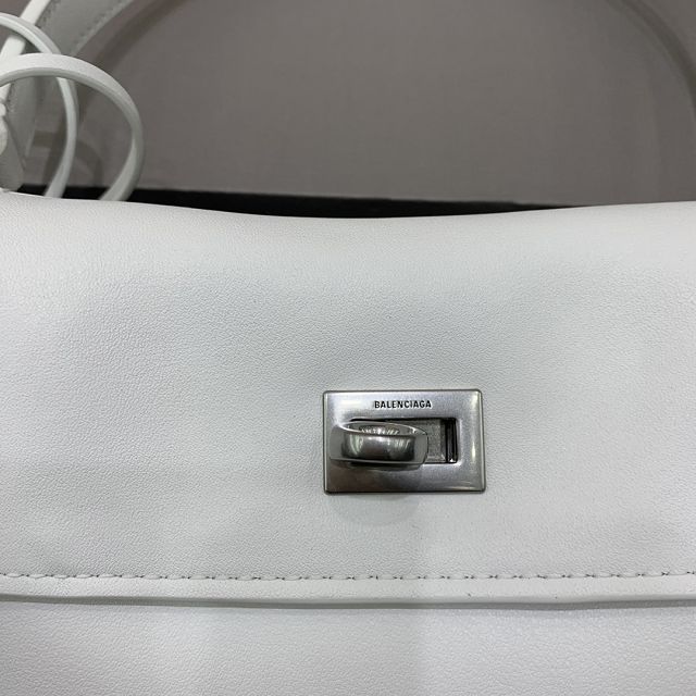 Balenciaga original calfskin rodeo small handbag 7897792 white