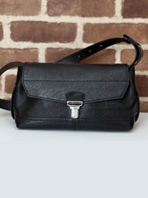 Lemaire original calfskin small messenger bag EH8005 black