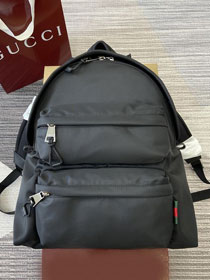 GG original canvas medium backpack 800265 black