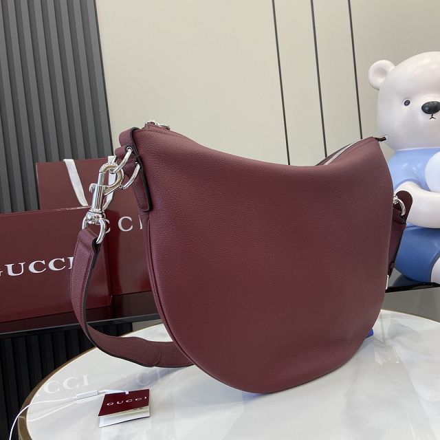 GG original calfskin body shoulder bag 801887 bordeaux