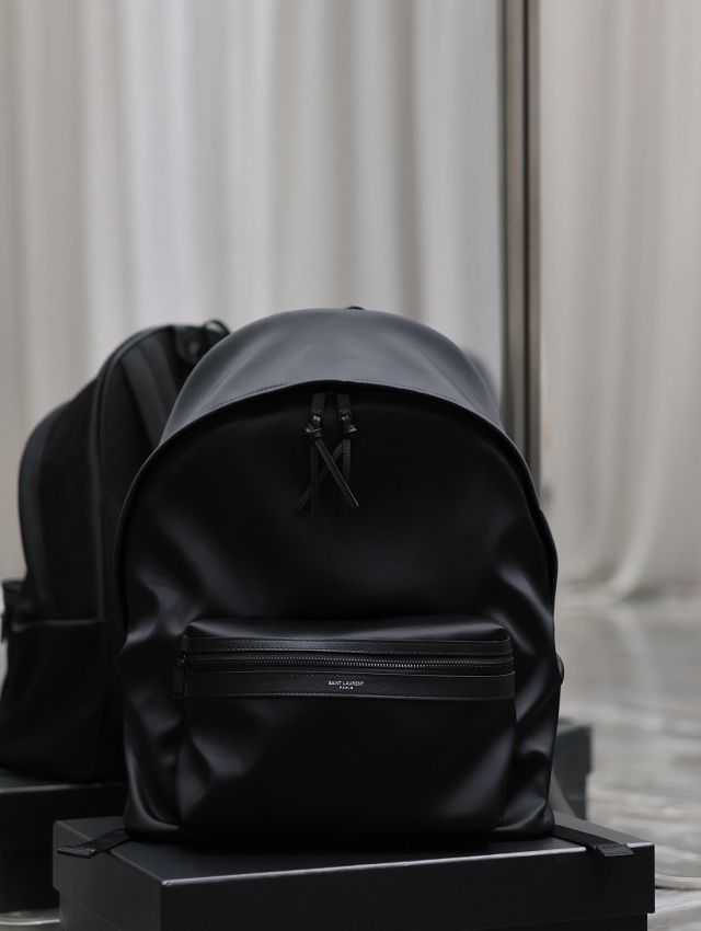 YSL original silk large city backpack 326865 black