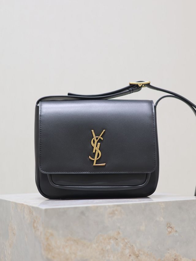 YSL original box calfskin niki baby bag 633151 black