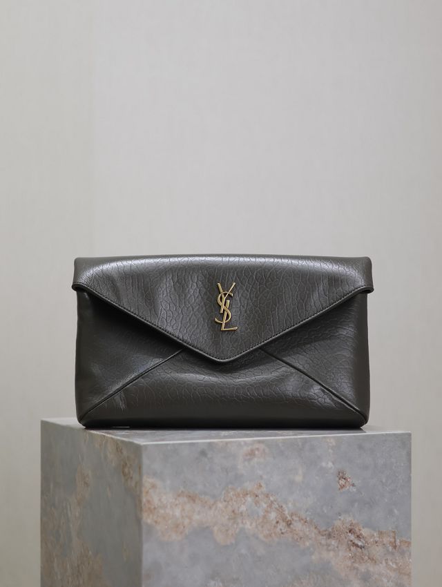 YSL original lambskin cassandre large envelope pouch 769307