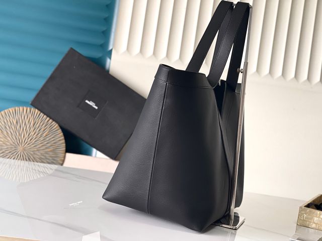 YSL original calfskin Y tote shopping bag 817602 black