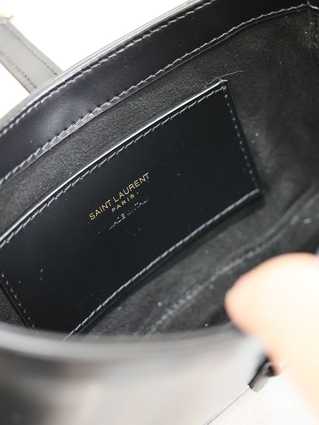 YSL original calfskin le 5A7 mini bag 710310 black