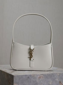 YSL original calfskin le 5A7 mini bag 710310 white