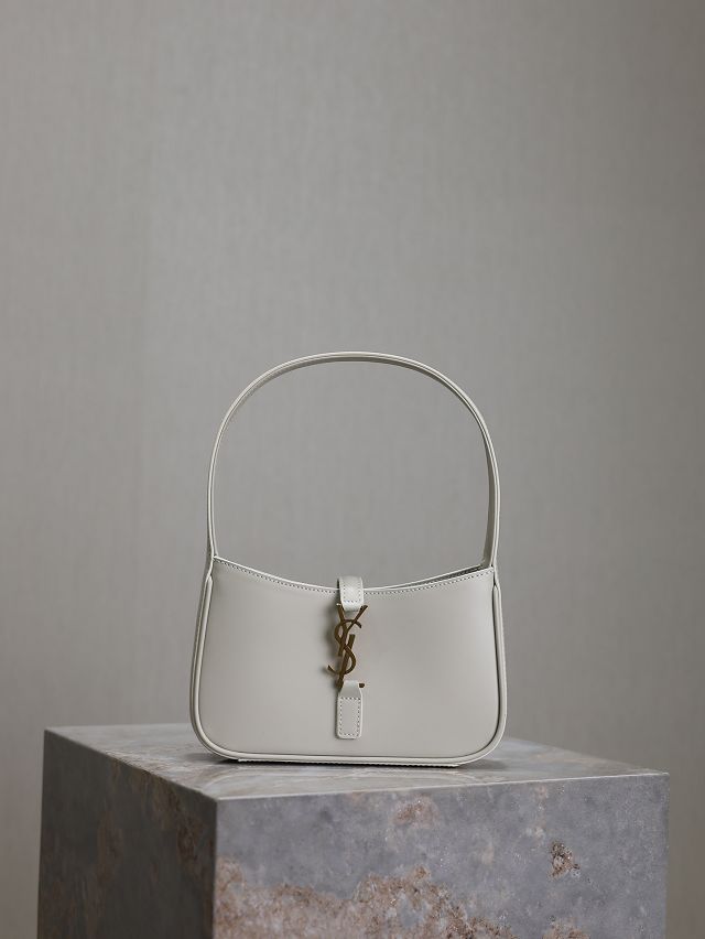 YSL original calfskin le 5A7 mini bag 710310 white