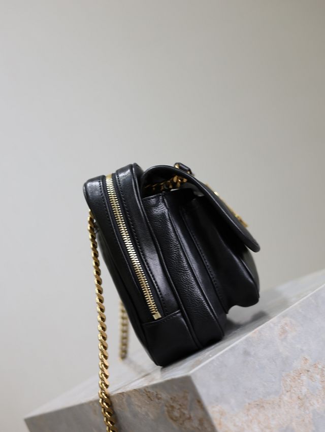 YSL original calfskin medium niki bag 712520 black