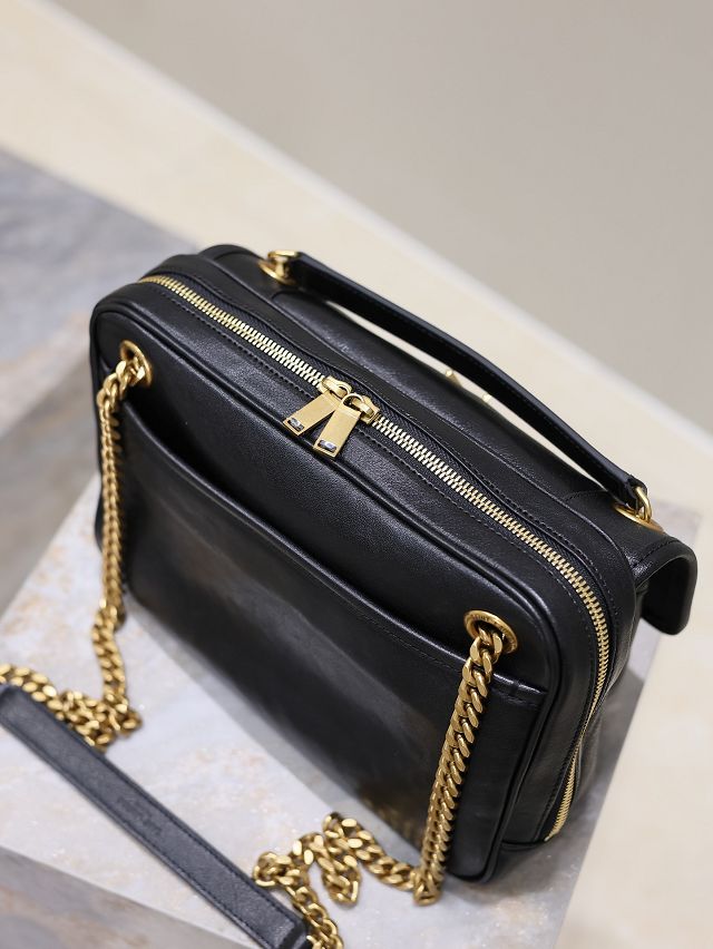 YSL original calfskin medium niki bag 712520 black