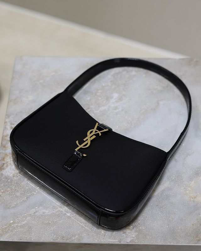 YSL original canvas le 5A7 mini bag 710310 black