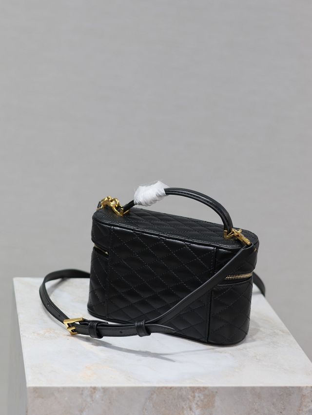 YSL original lambskin gaby vanity bag 766731 black