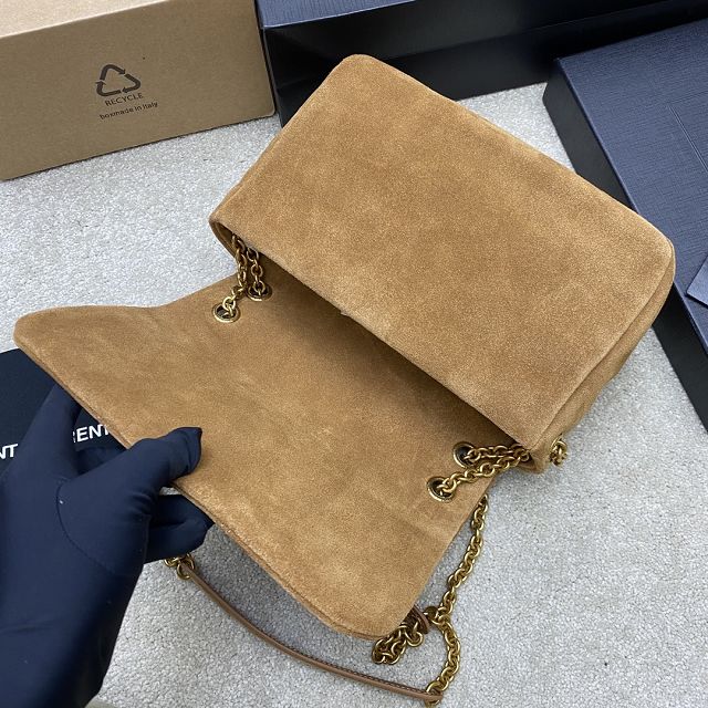 YSL original suede jamie 4.3 small bag 763475 brown