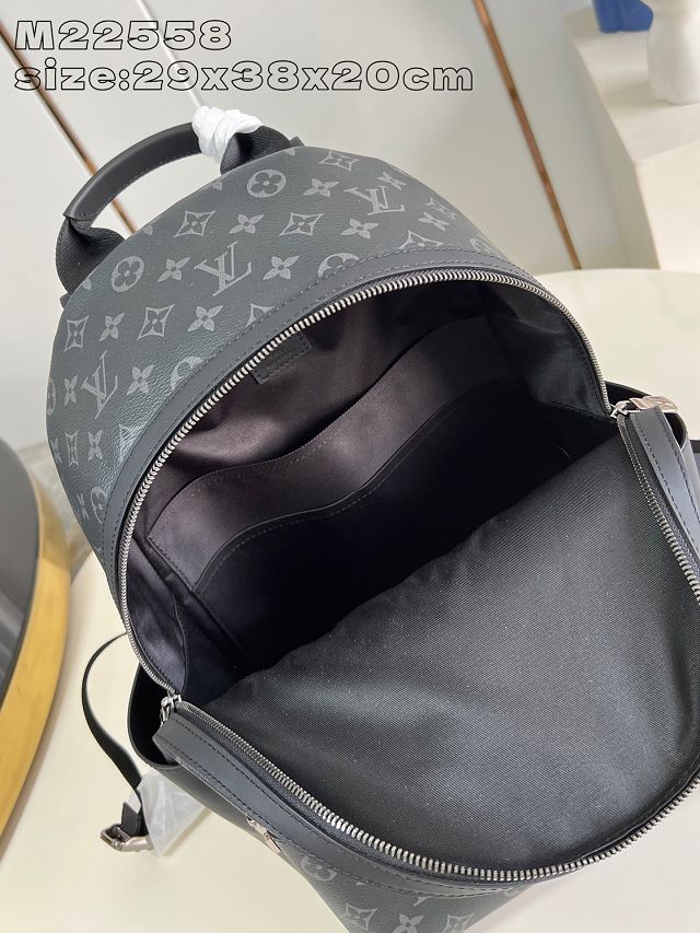 Louis vuitton original monogram eclipse discovery medium backpack M22558