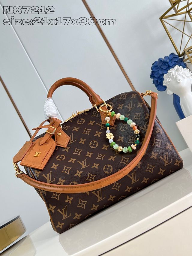 Louis vuitton original monogram canvas speedy soft 30 boho N87212