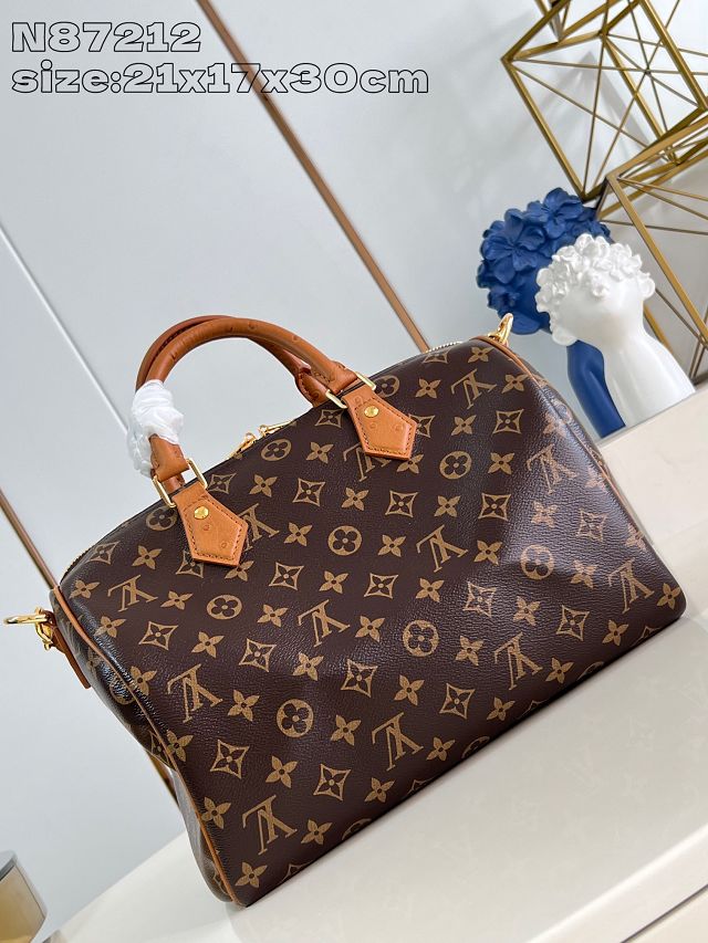 Louis vuitton original monogram canvas speedy soft 30 boho N87212