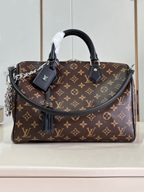 Louis vuitton original monogram canvas speedy soft 30 dark M12243