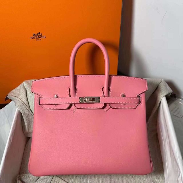 Hermes original swift leather birkin 30 bag H30-5 rose dete	