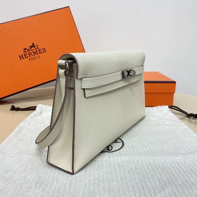 Hermes original madame leather kelly elan KE0028 craie 