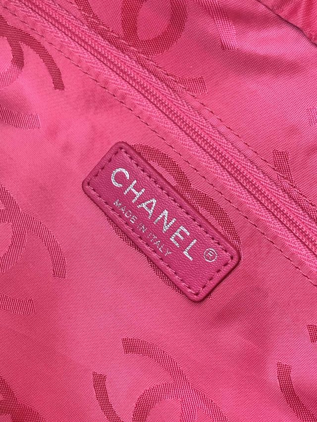 CC original lambskin large shopping tote bag AS6337 black