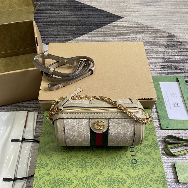 GG original canvas ophidia mini shoulder bag 795208 oatmeal