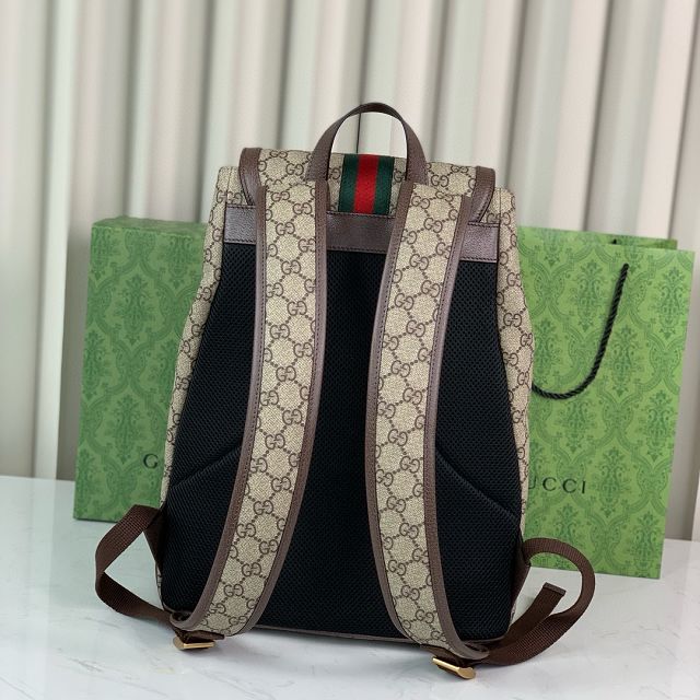 GG original canvas ophidia small backpack 792114 brown