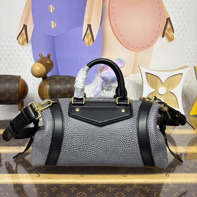 Louis vuitton original calfskin LV biker PM M14514 dark denim