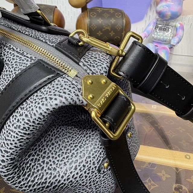 Louis vuitton original calfskin LV biker PM M14514 dark denim