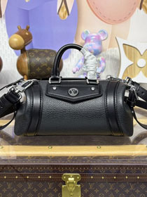 Louis vuitton original calfskin nano biker handbag M14623 black