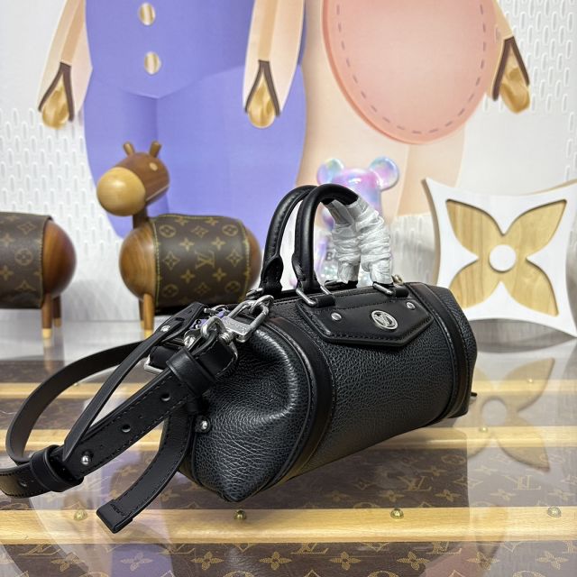 Louis vuitton original calfskin nano biker handbag M14623 black