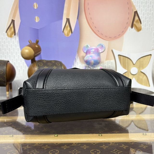 Louis vuitton original calfskin nano biker handbag M14623 black